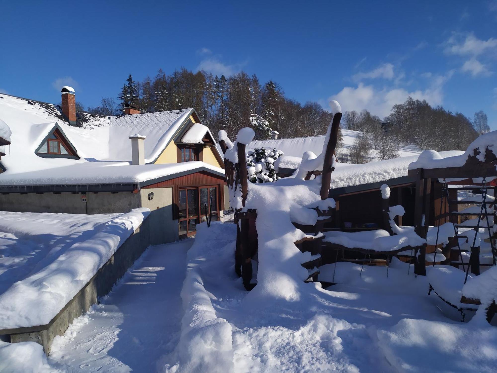 Ubytovani U Bohouse Jilemnice Dış mekan fotoğraf